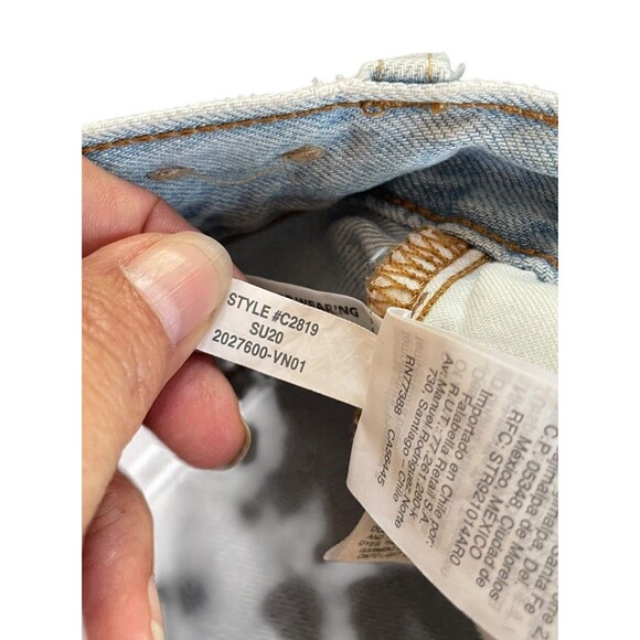 Madewell‎ The Perfect Vintage Jeans Womens Size 27 Blue Light Wash High-Rise - Picture 7 of 13